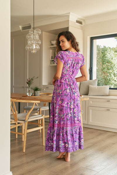 Vestido Carmen Rhodium Print