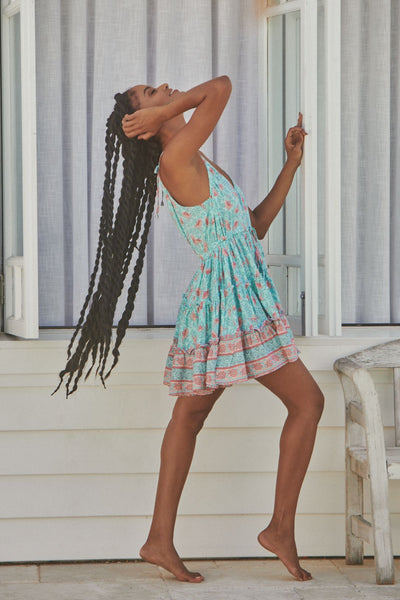 Vestido Mini Reef Pegaso Print