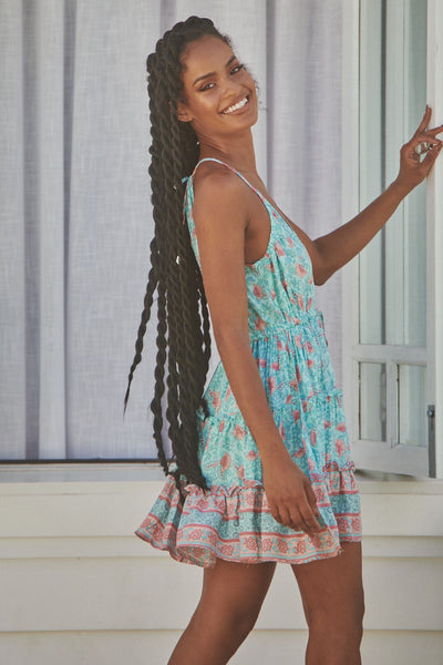 Vestido Mini Reef Pegaso Print