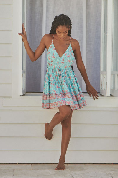 Vestido Mini Reef Pegaso Print