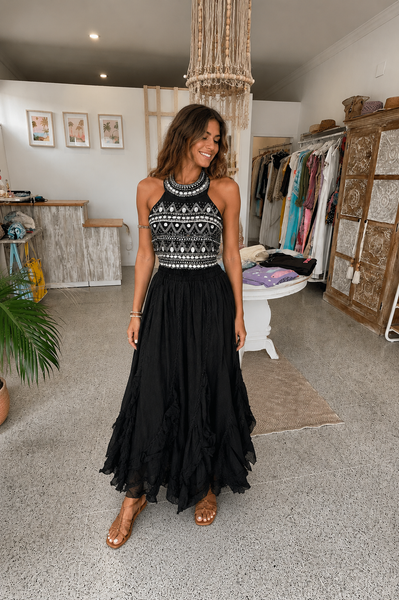 Falda Cisne Negro