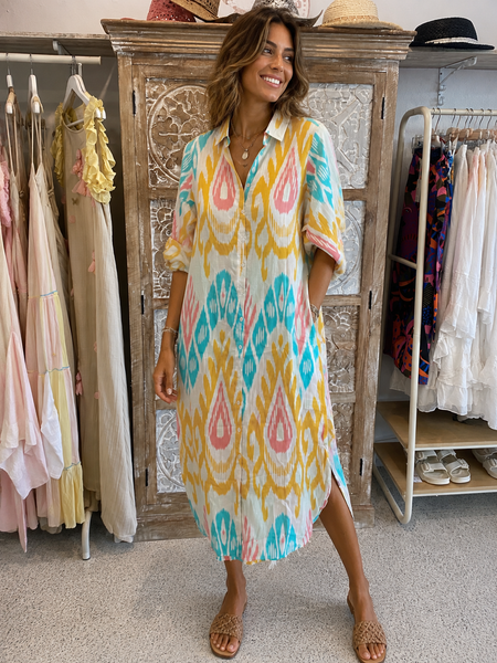 Vestido Canisero Ikat