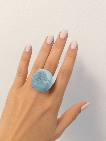Anillo Porcelana Mar