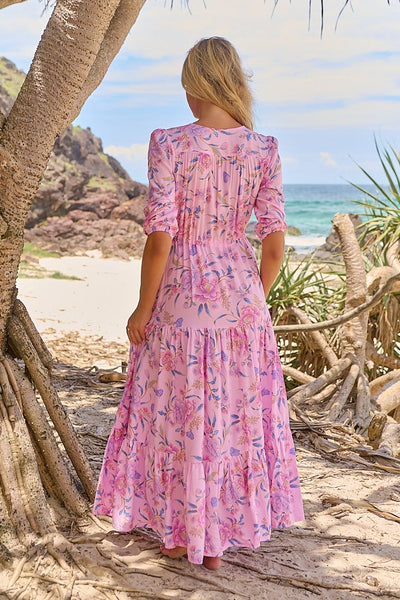 Vestido Carmen enchanted blooms print
