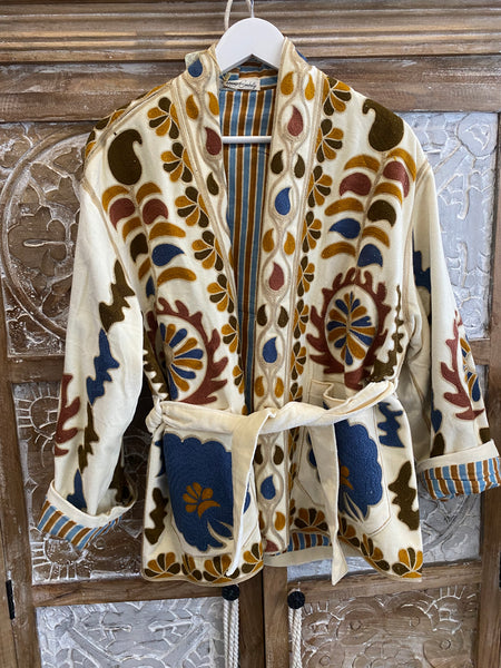 Chaqueta Jaipur Crema