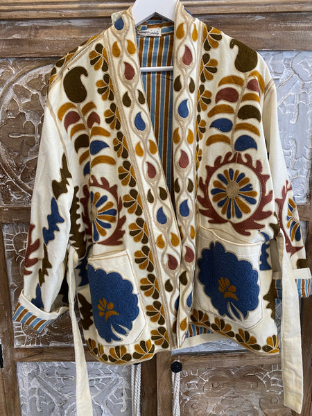 Chaqueta Jaipur Crema