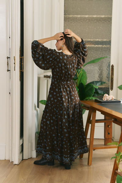 Vestido Maxi Teresa Juniper Print