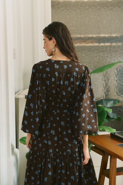 Vestido Maxi Teresa Juniper Print