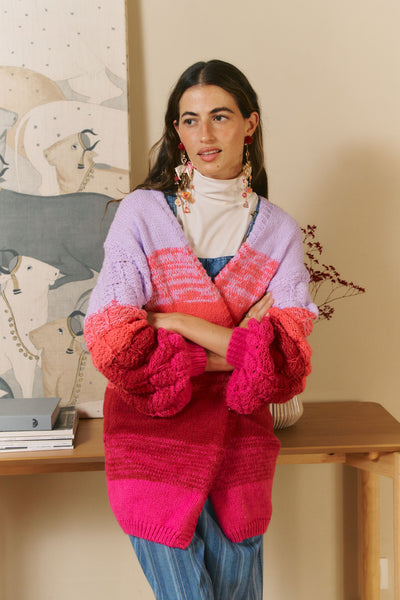 Cardigan Pink Serenity