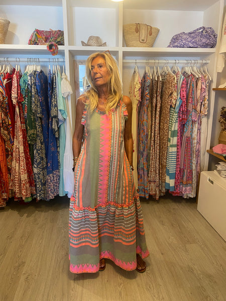 Vestido Flúor