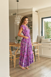 Vestido Carmen Rhodium Print