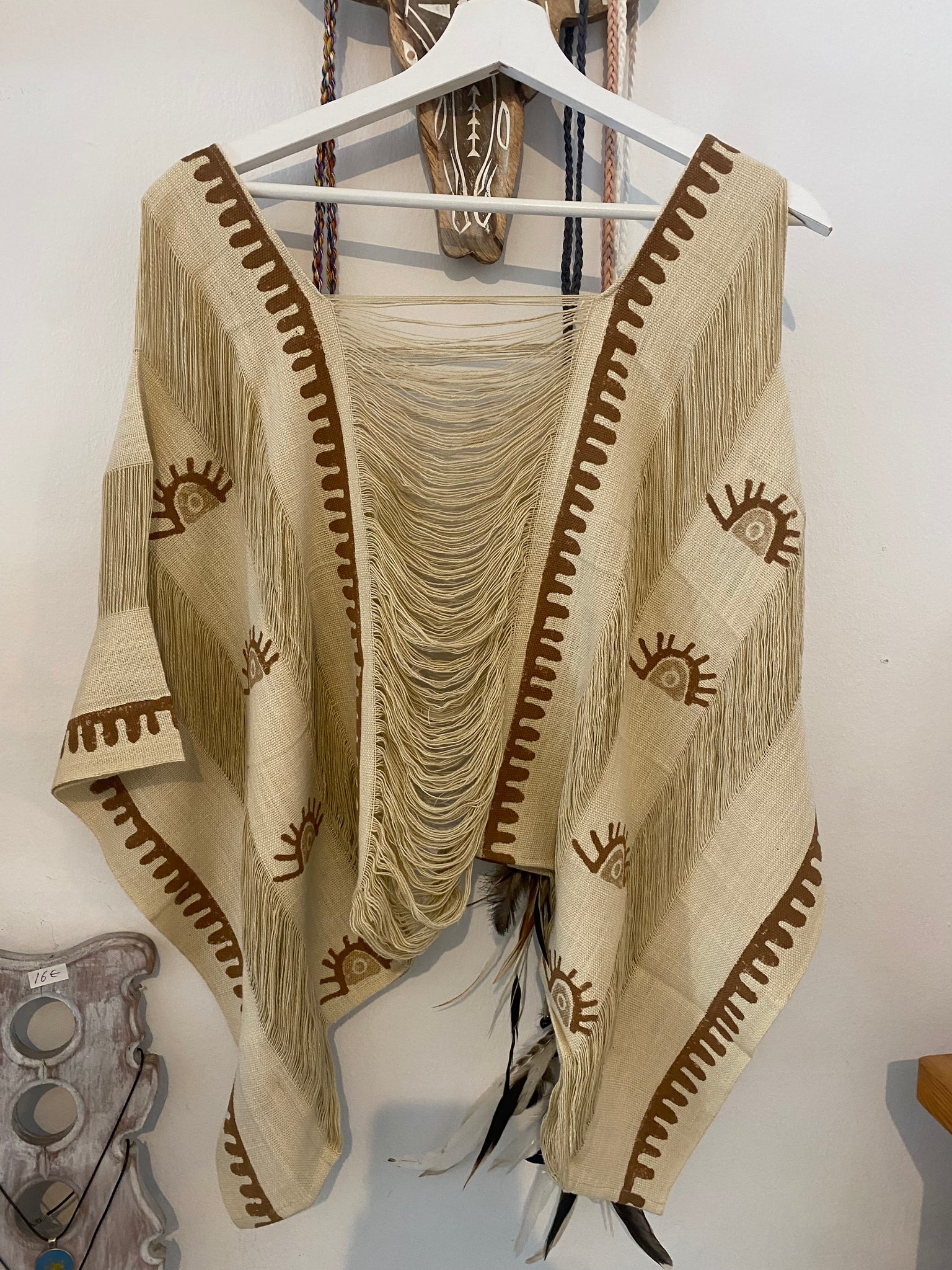 Poncho Etnico Flecos