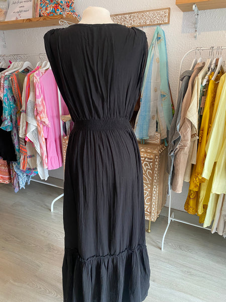 Vestido Negro Suzani