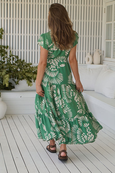 Vestido Mini Canary Island Print