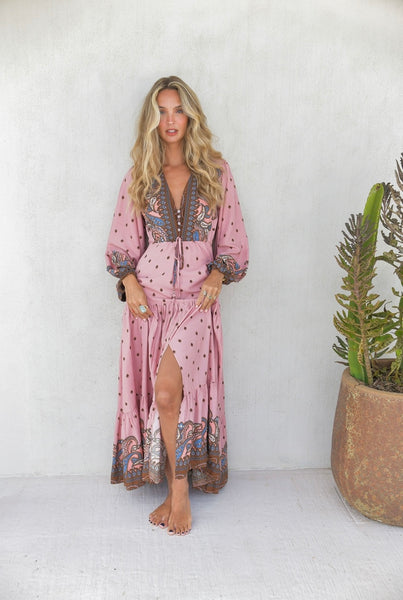 Vestido Teresa Maxi Seraphina Print