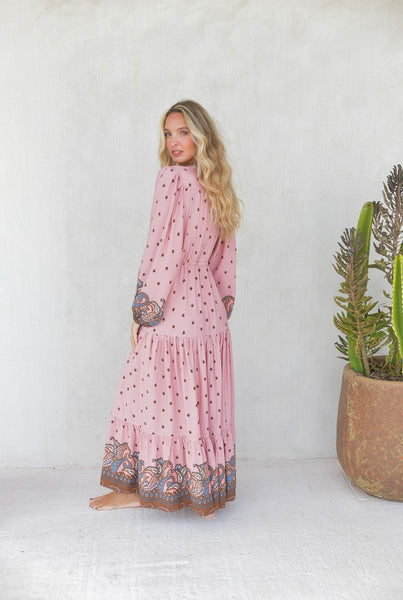 Vestido Teresa Maxi Seraphina Print