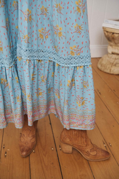 Vestido Carmen Laguna Fleur Print