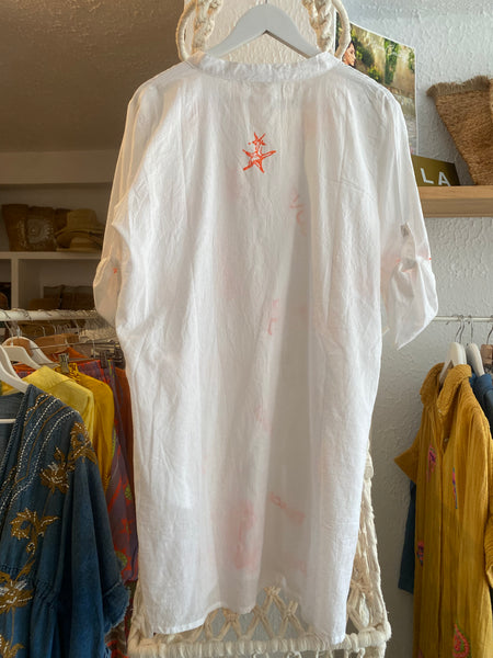 Vestido Camisero Orange