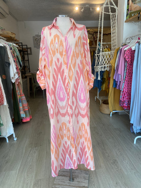 Vestido Ikat