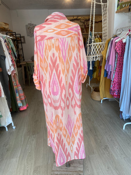 Vestido Ikat
