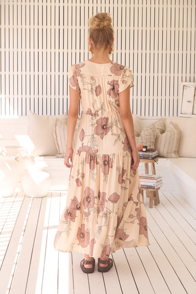 Vestido Melissa Maxi April Print