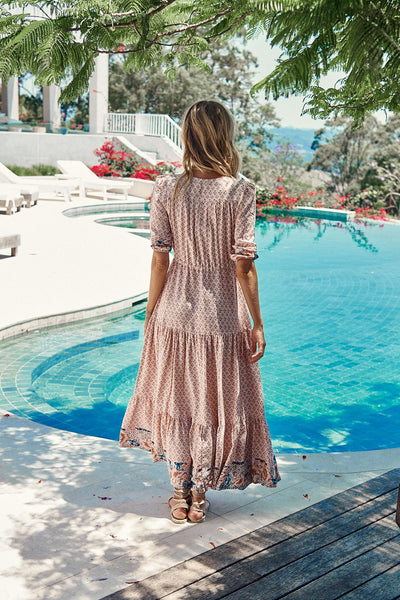 Vestido Tessa Maxi Liberty Print