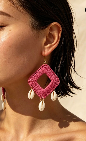 Pendientes concha