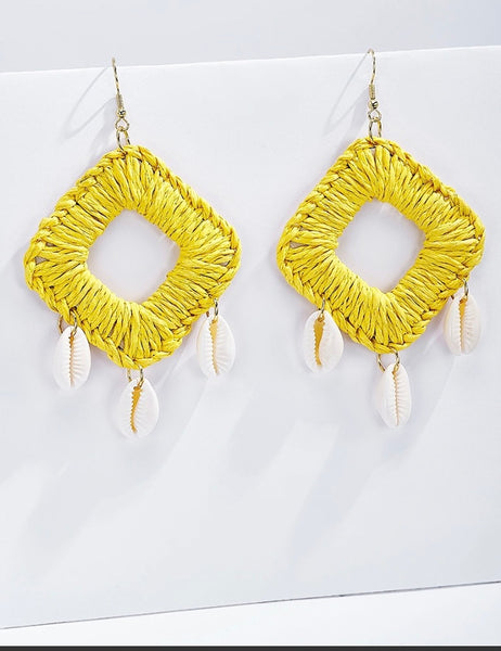 Pendientes concha