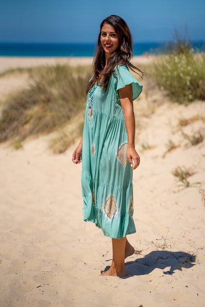 Vestido Midi Volantes Lanzarote