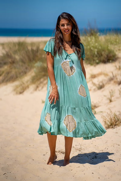 Vestido Midi Volantes Lanzarote