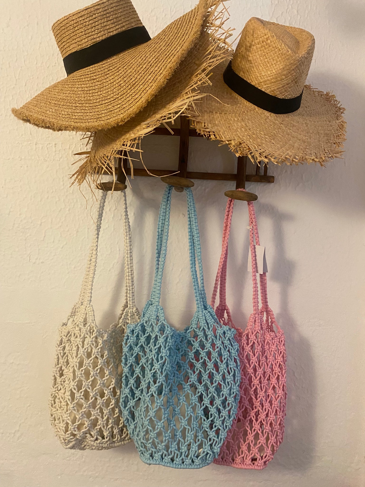 Bolso macramé