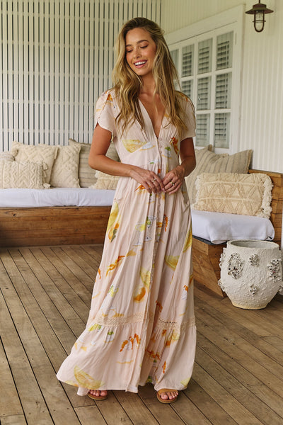 Vestido Maxi Tabitha Sumer Spritz Print