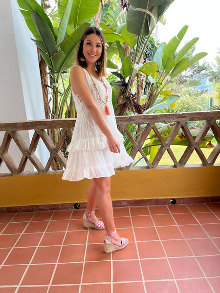 Vestido White Bohemian