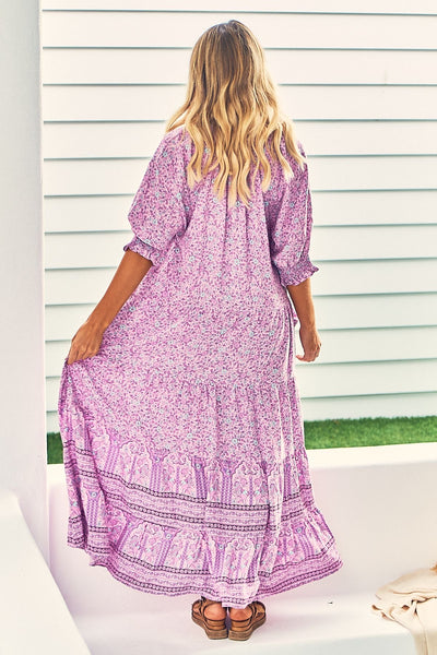 Vestido Maxi Roaming free Print