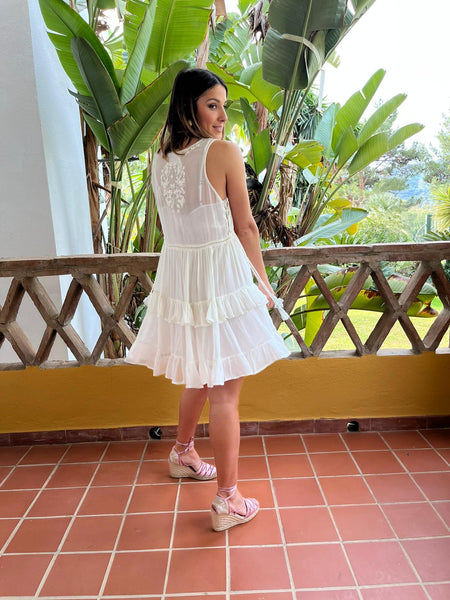 Vestido White Bohemian